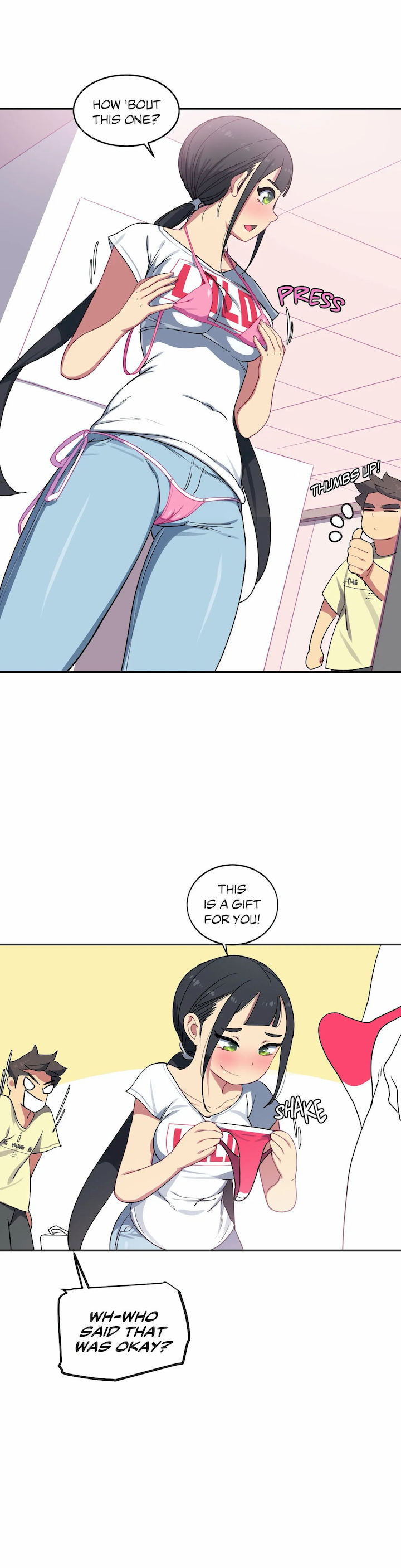 In At the Deep End page 21