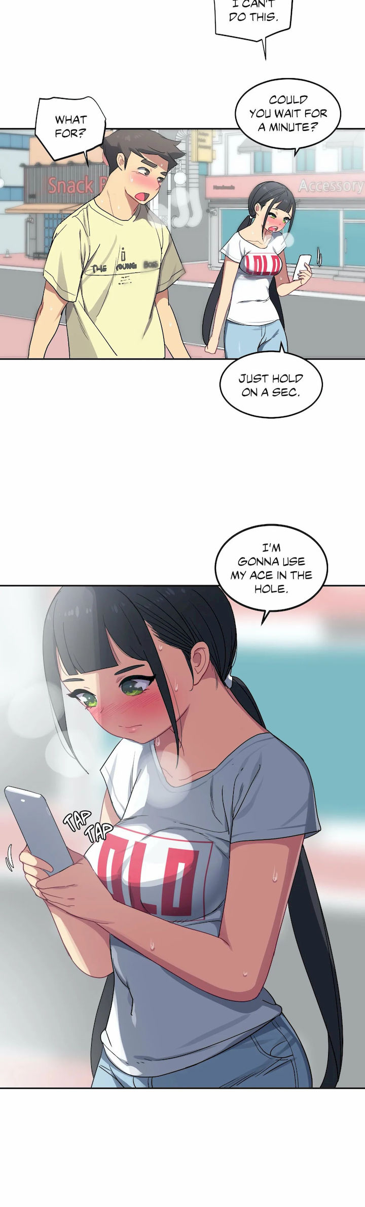 In At the Deep End page 3