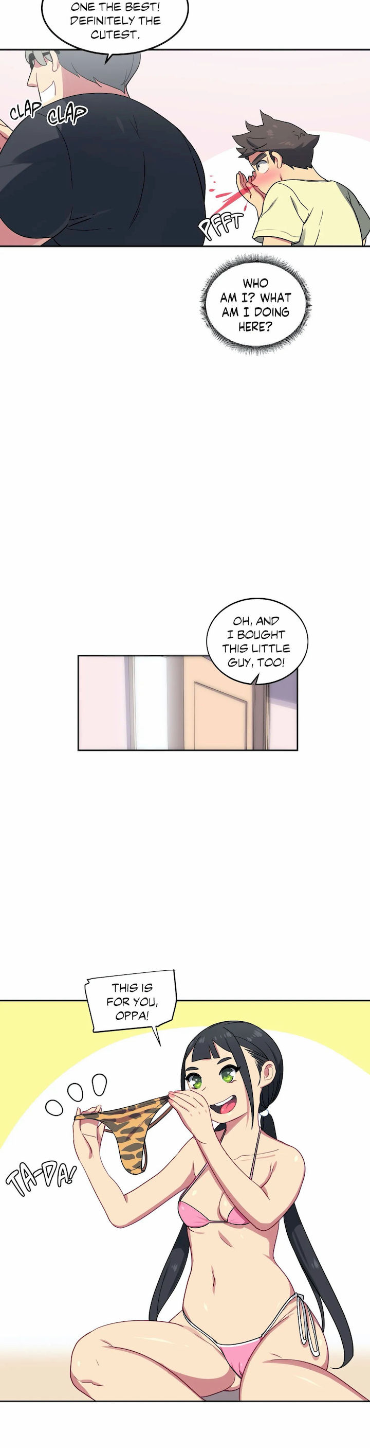In At the Deep End page 18