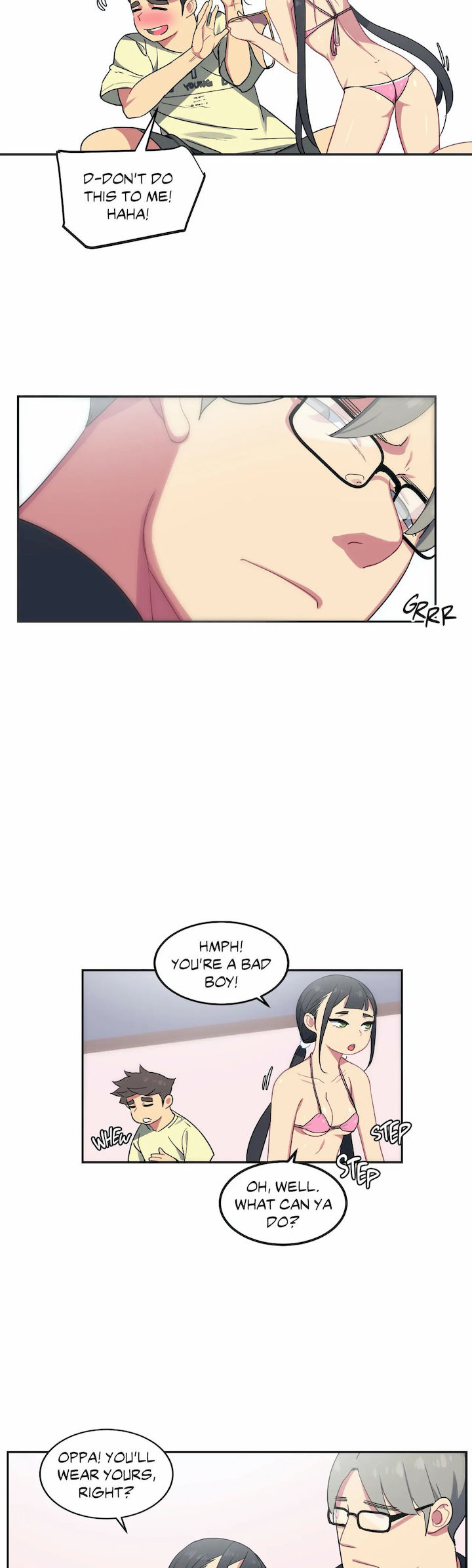 In At the Deep End page 20