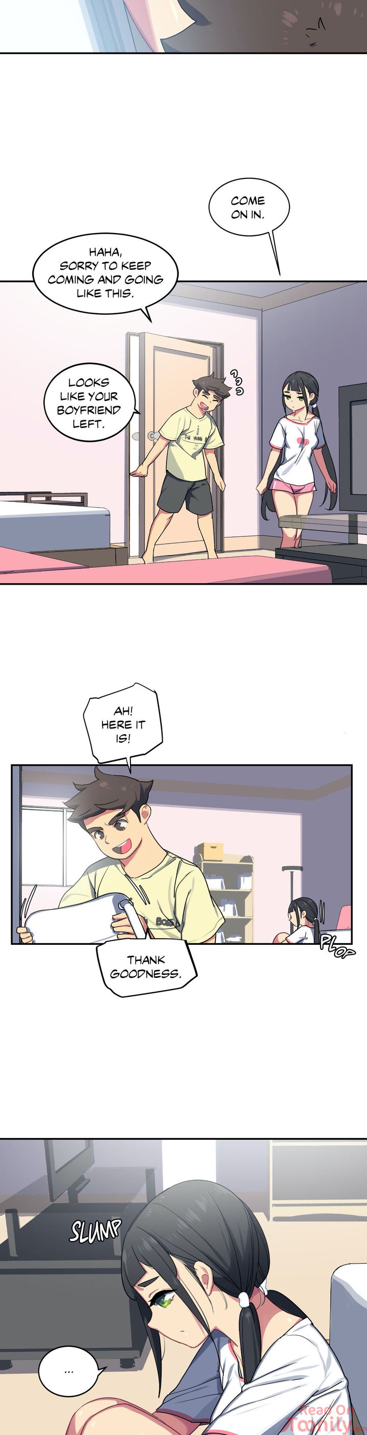 In At the Deep End page 9