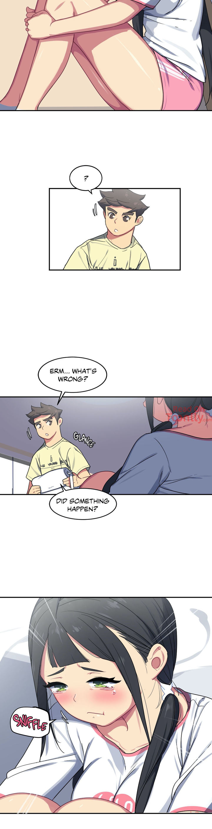 In At the Deep End page 10
