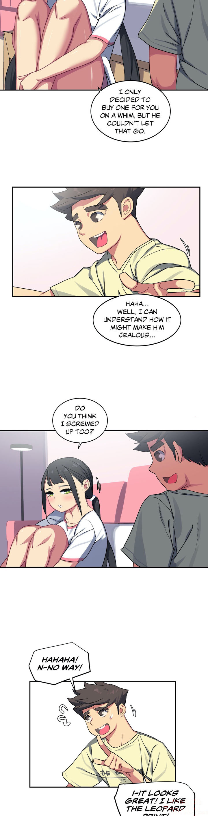 In At the Deep End page 12