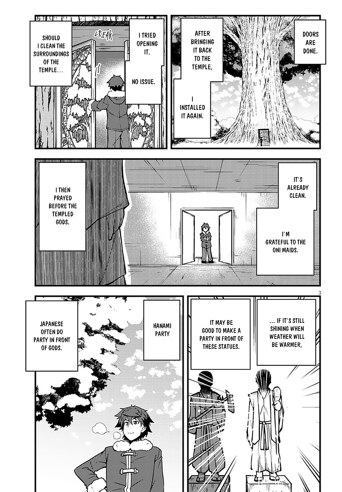 Isekai Nonbiri Nouka page 4