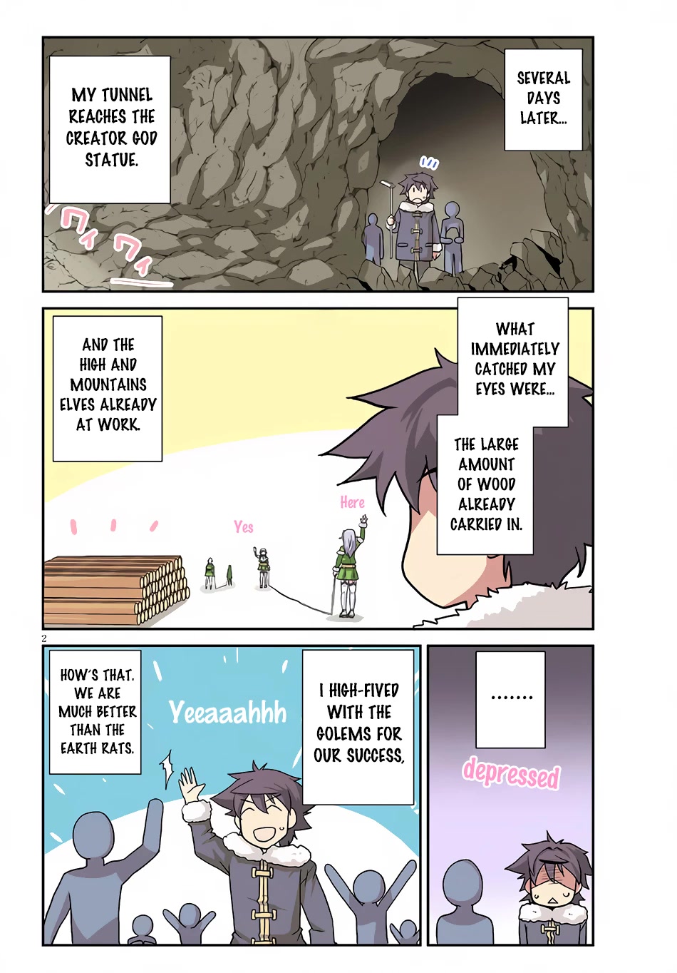 Isekai Nonbiri Nouka page 3