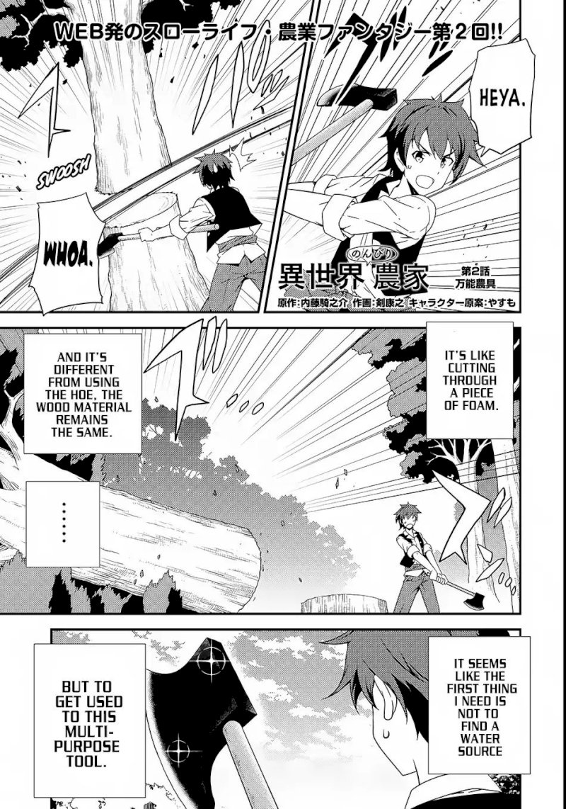 Isekai Nonbiri Nouka page 2