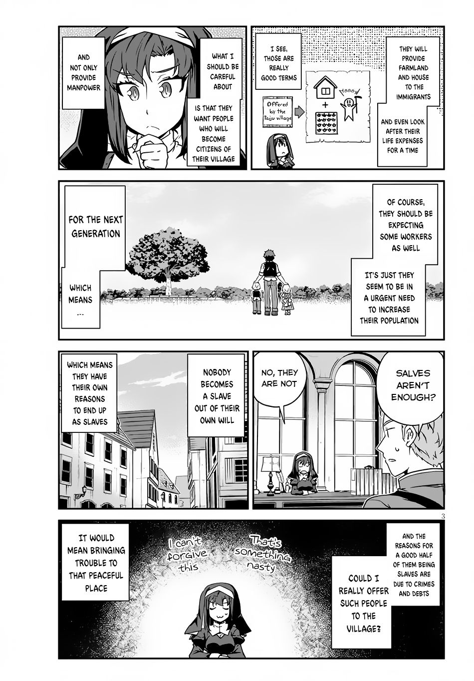 Isekai Nonbiri Nouka page 4