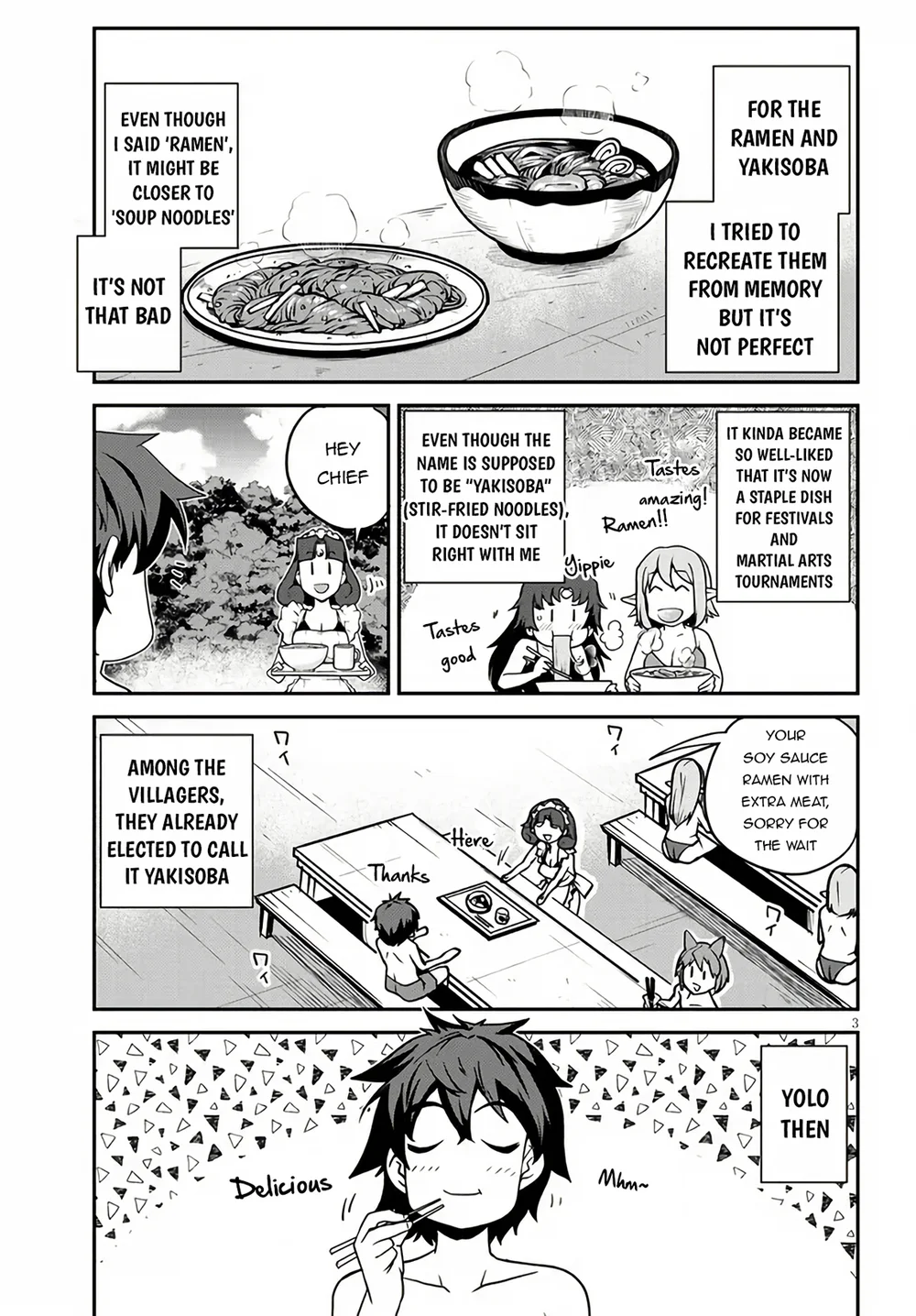 Isekai Nonbiri Nouka page 4