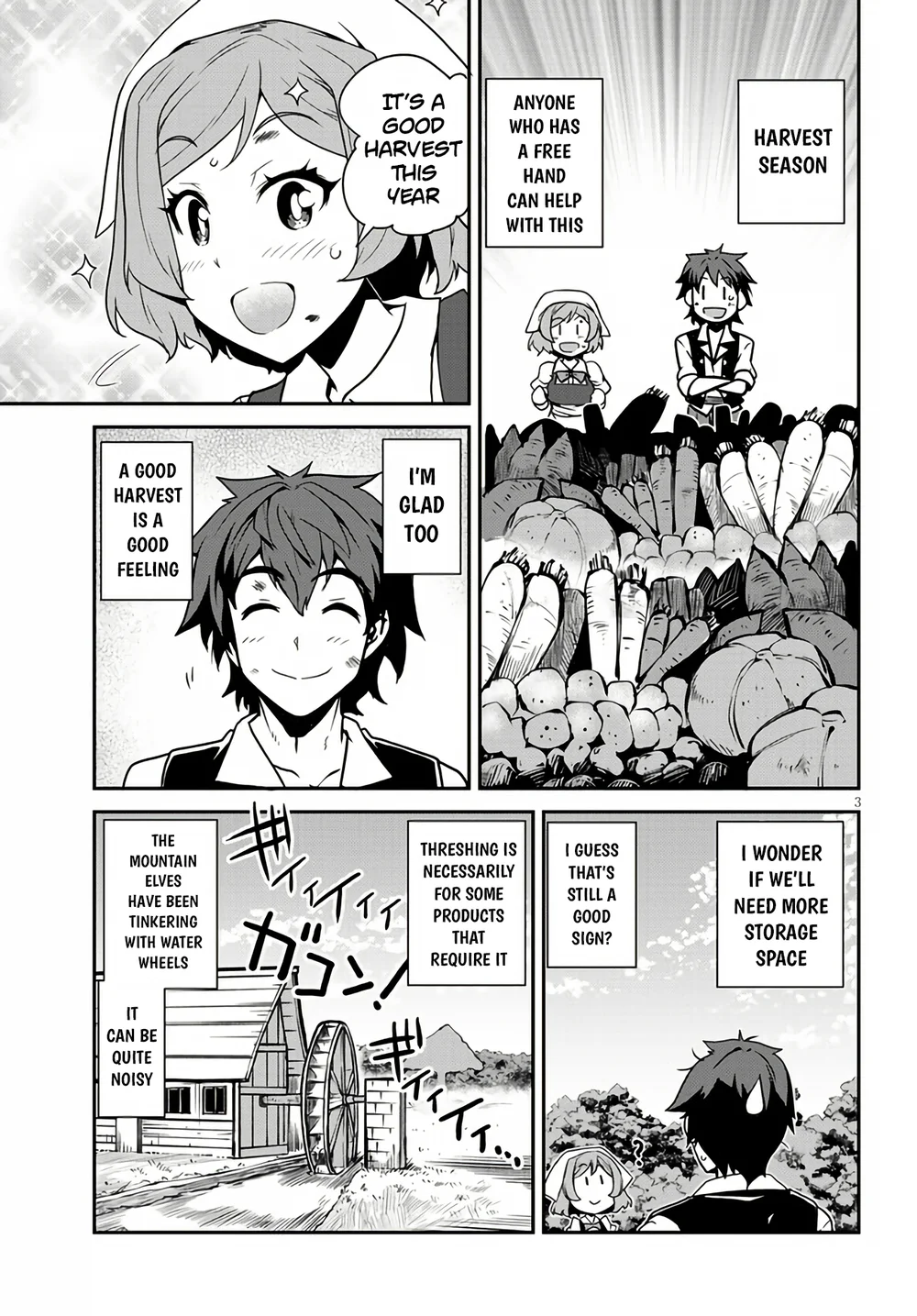 Isekai Nonbiri Nouka page 4