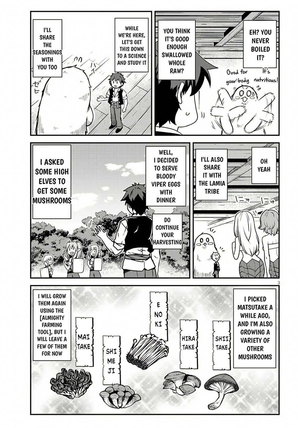 Isekai Nonbiri Nouka page 4
