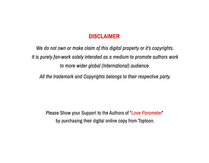 Love Parameter page 1