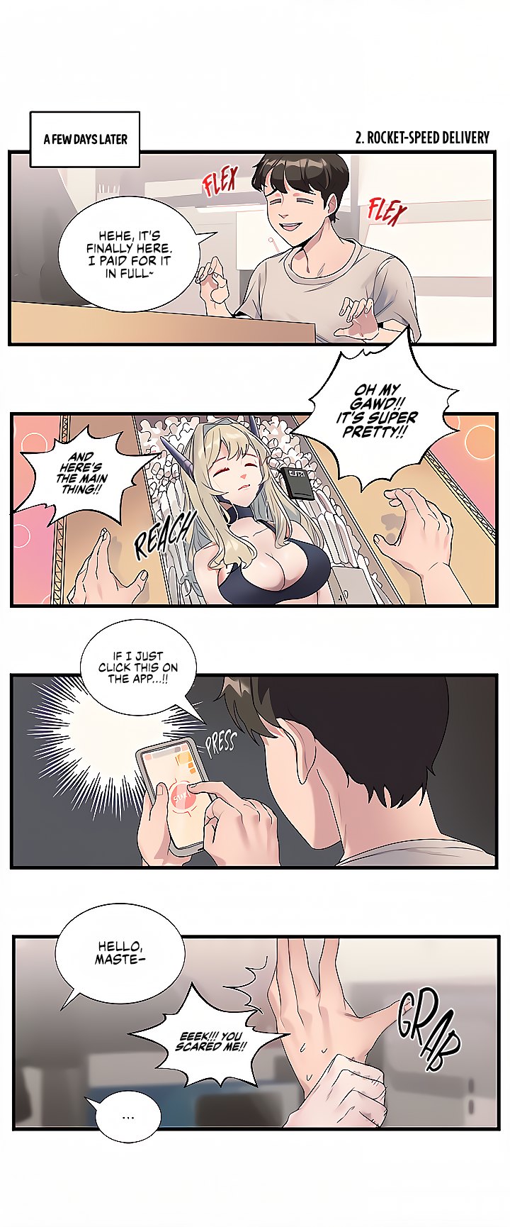 Master, Please Charge Me page 3