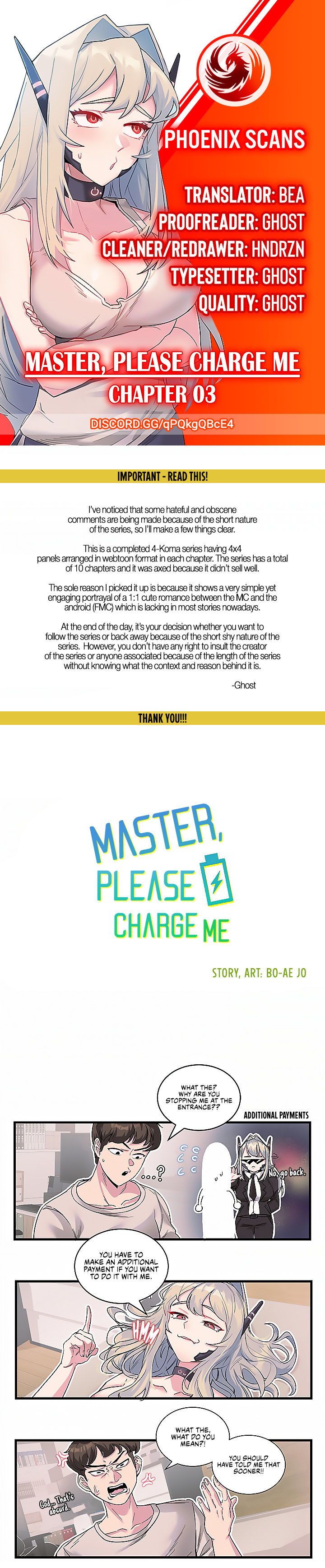 Master, Please Charge Me page 1