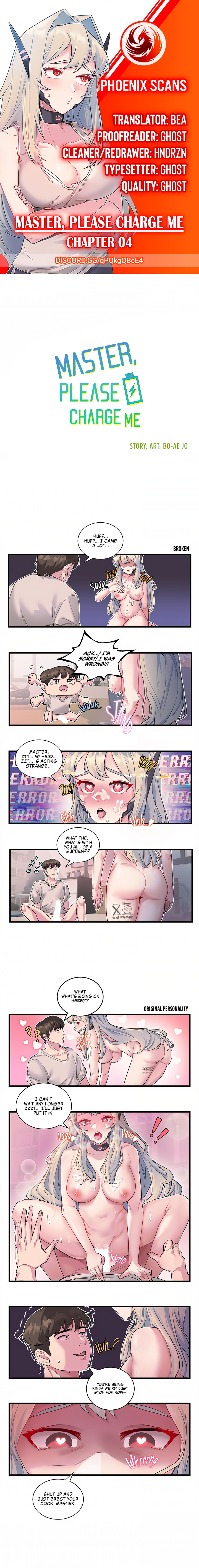 Master, Please Charge Me page 1