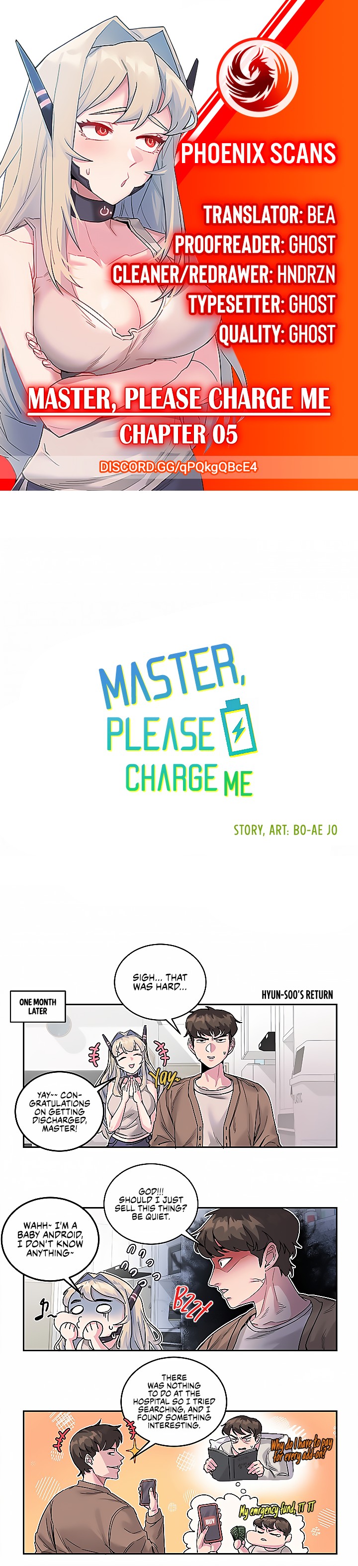 Master, Please Charge Me page 1