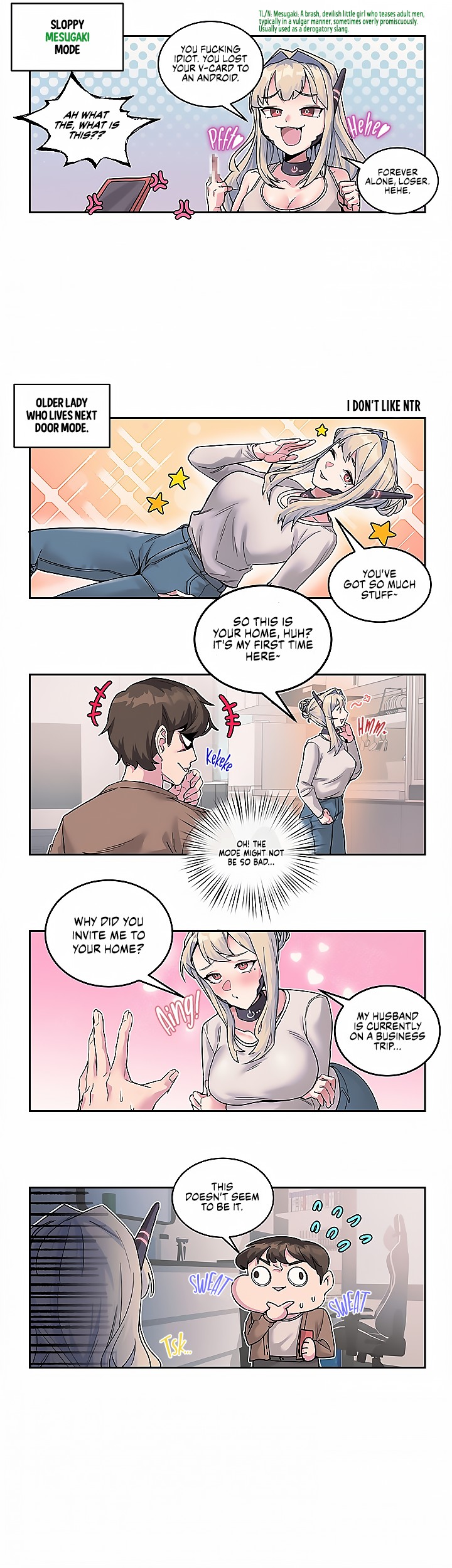 Master, Please Charge Me page 3
