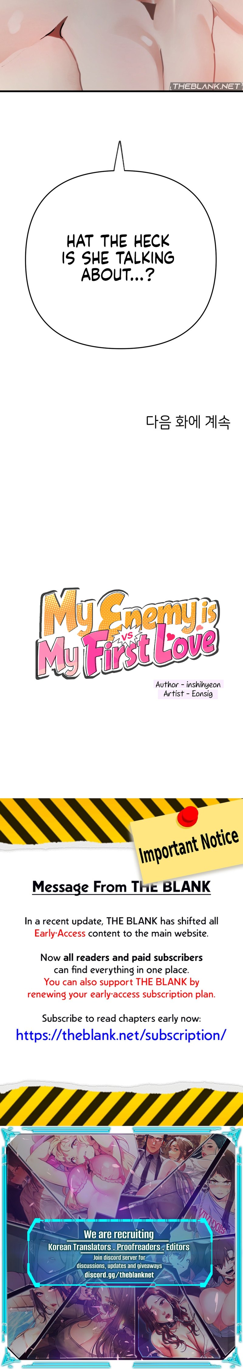 My Enemy Is My First Love page 21
