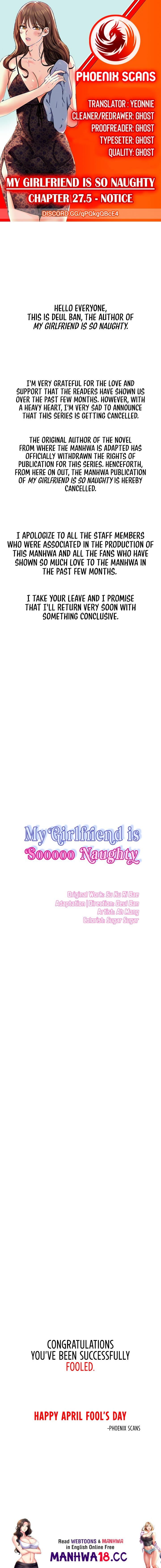 My girlfriend is so naughty page 1