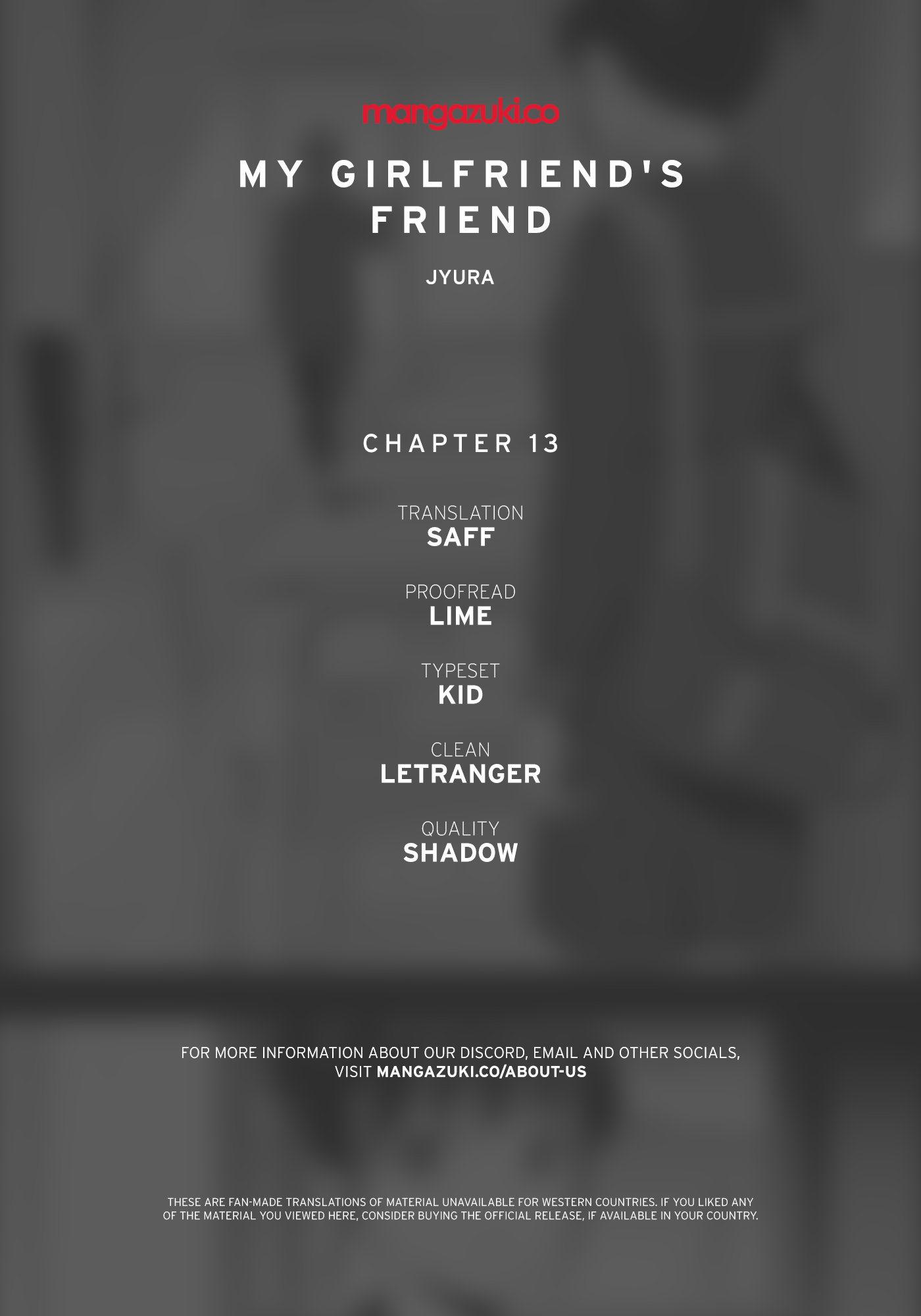 My Girlfriend’s Friend page 1