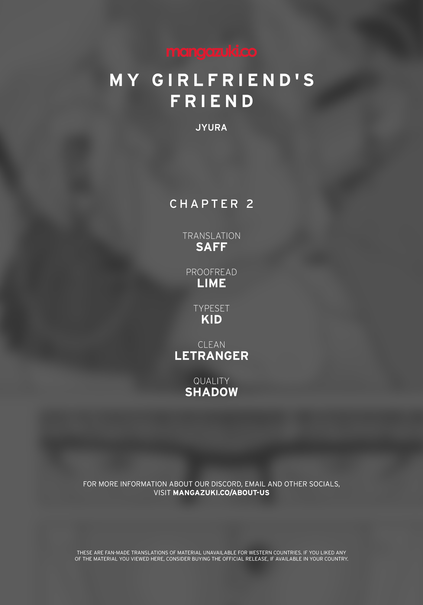 My Girlfriend’s Friend page 1