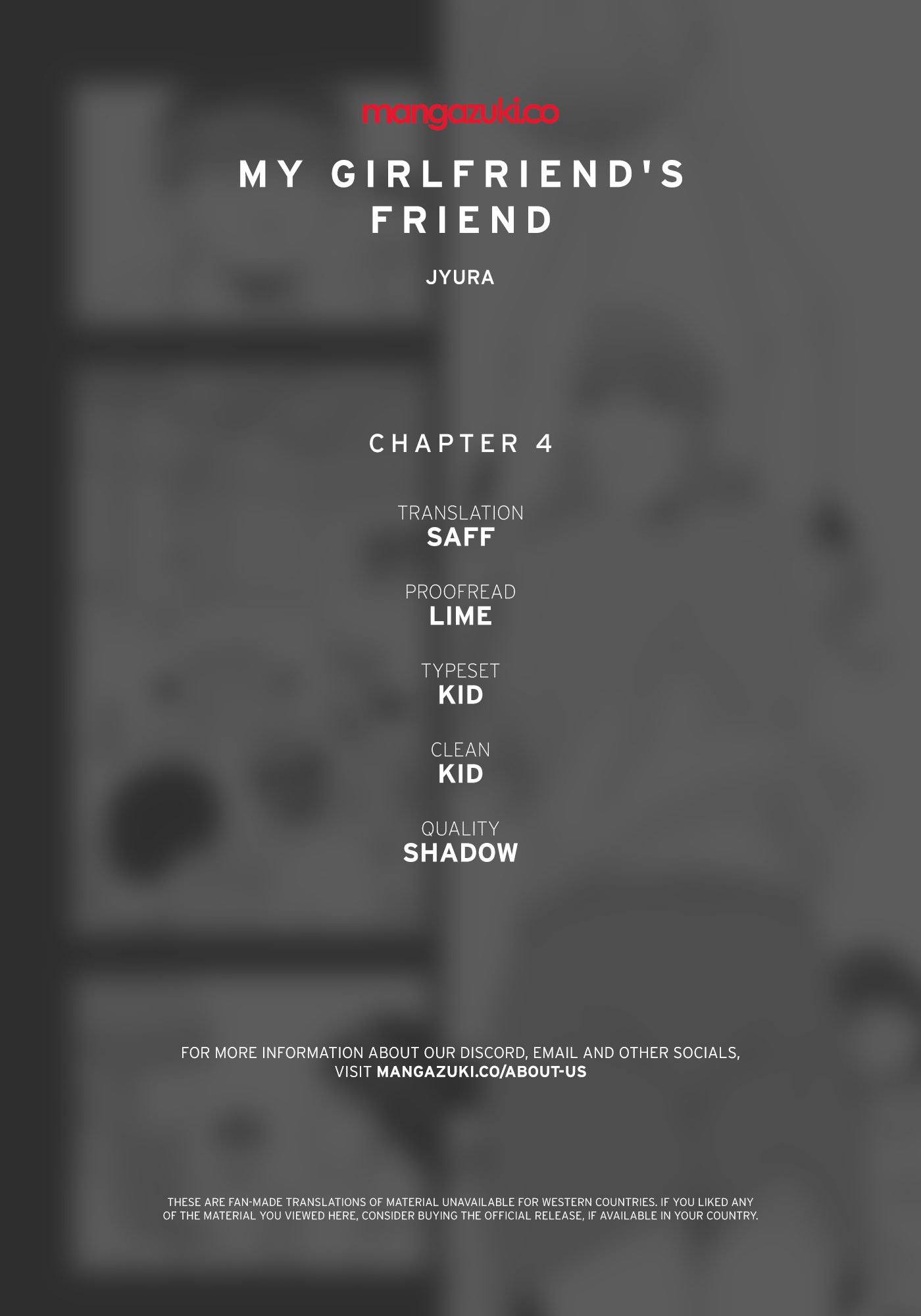 My Girlfriend’s Friend page 1