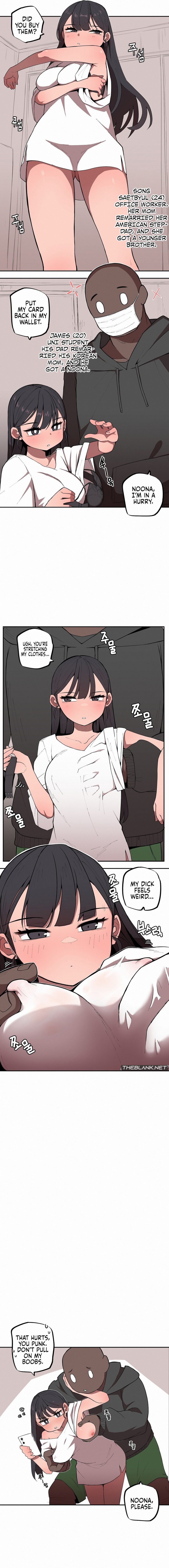 Noona and her BIG little Bro page 6