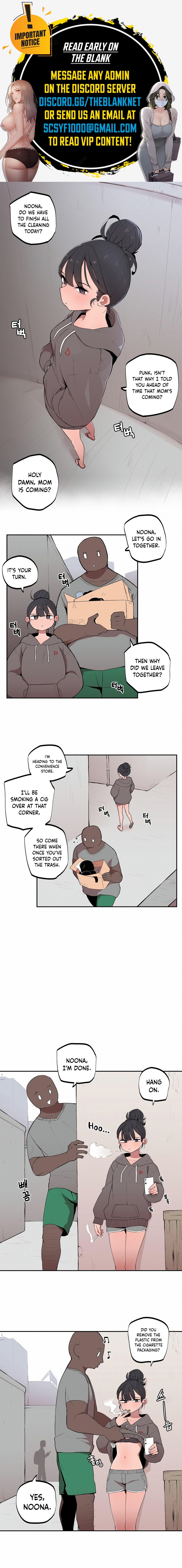 Noona and her BIG little Bro page 1