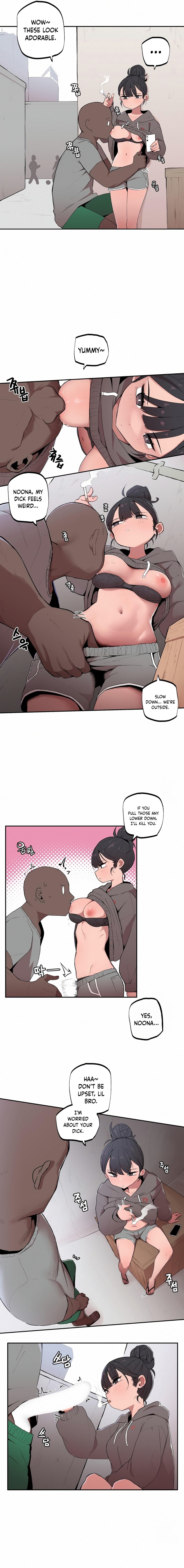 Noona and her BIG little Bro page 2