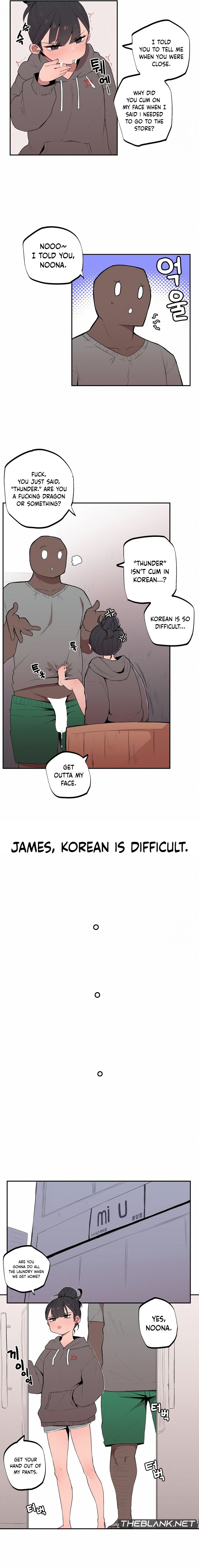 Noona and her BIG little Bro page 5