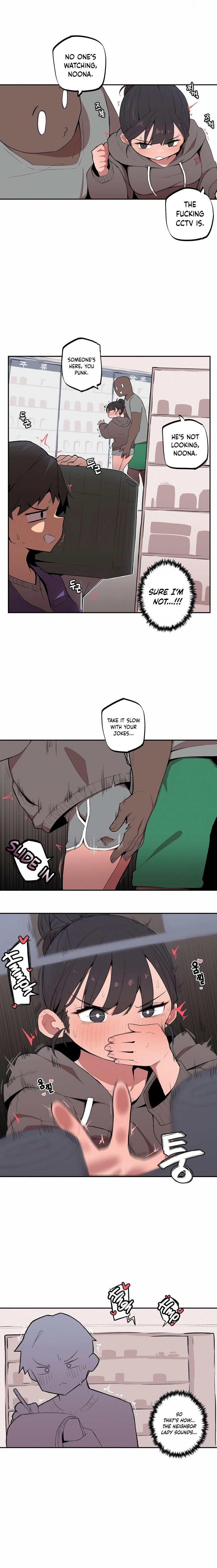 Noona and her BIG little Bro page 7