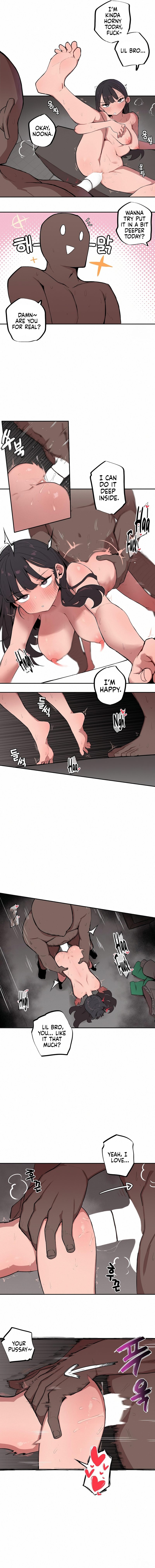 Noona and her BIG little Bro page 3