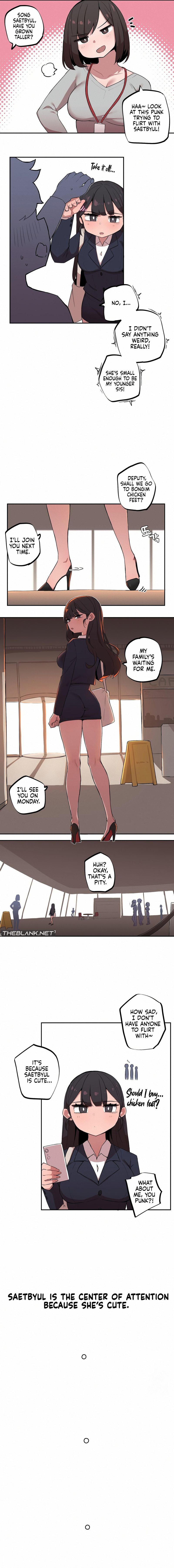 Noona and her BIG little Bro page 5
