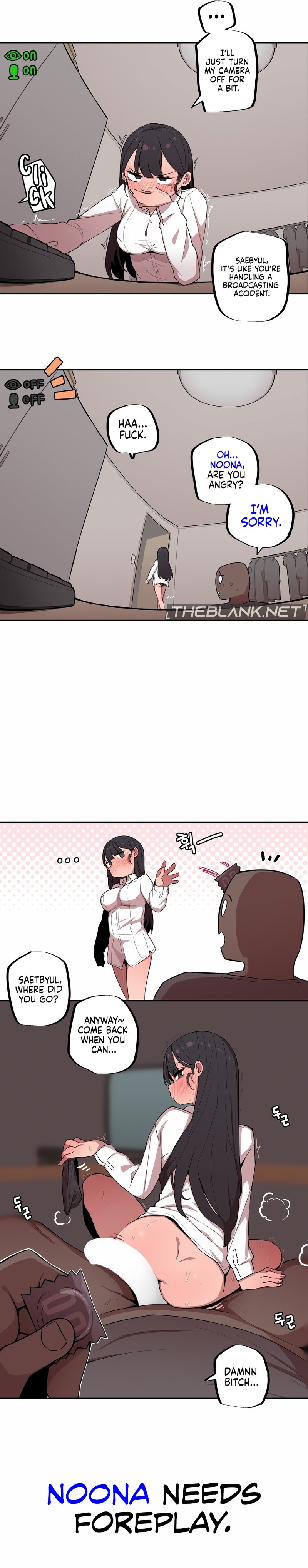 Noona and her BIG little Bro page 8