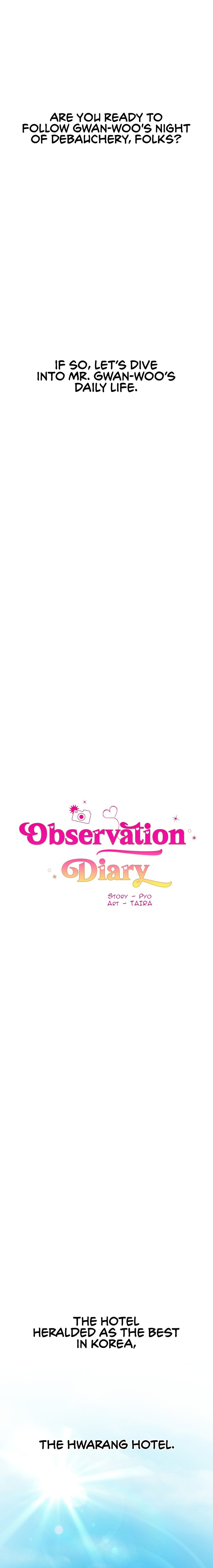 Observation Diary page 2