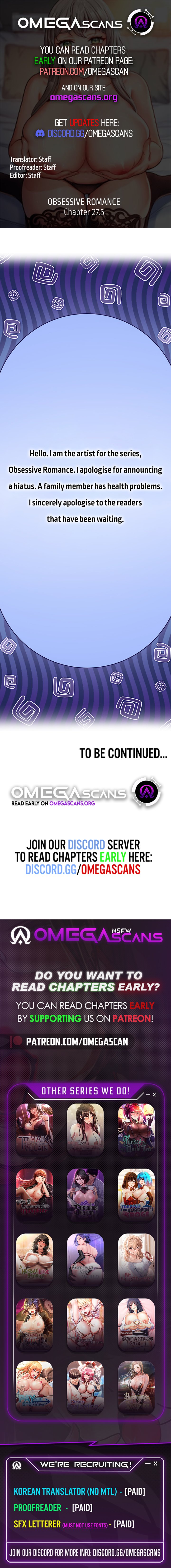 Obsessive Romance page 1