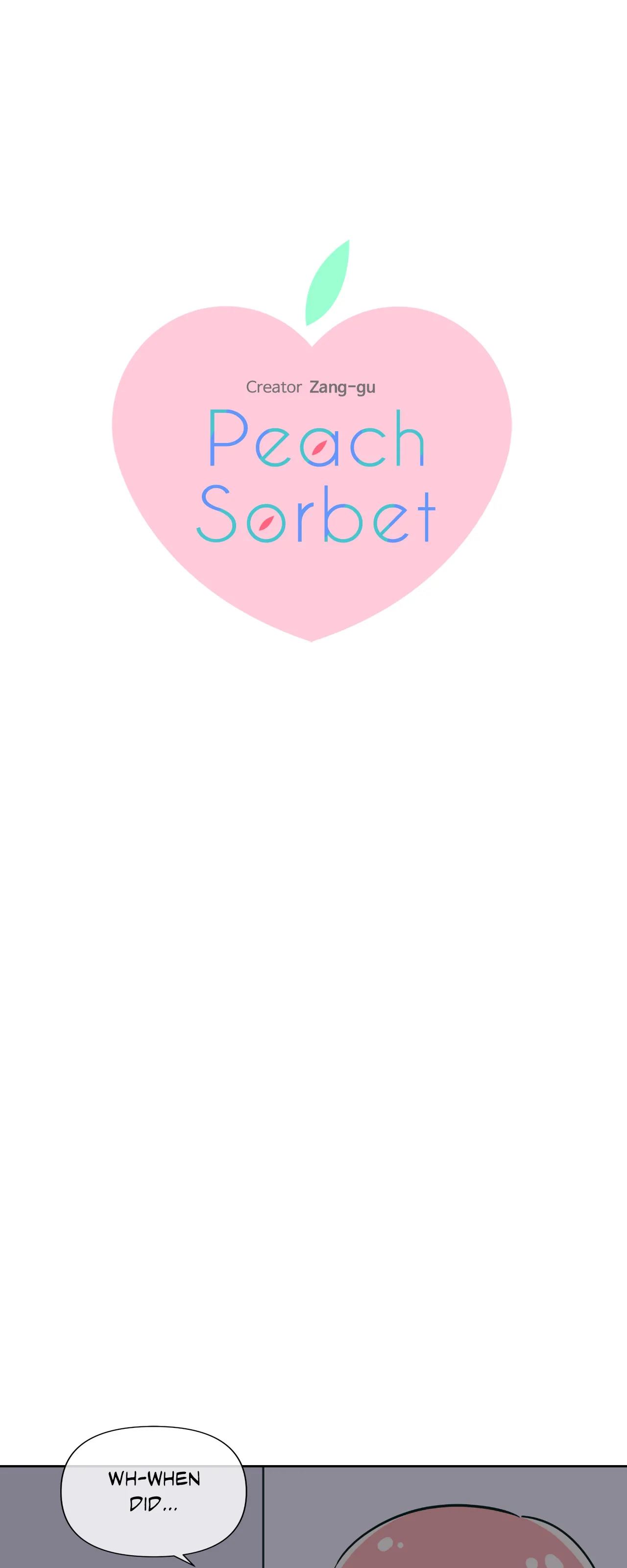 Peach Sorbet page 1