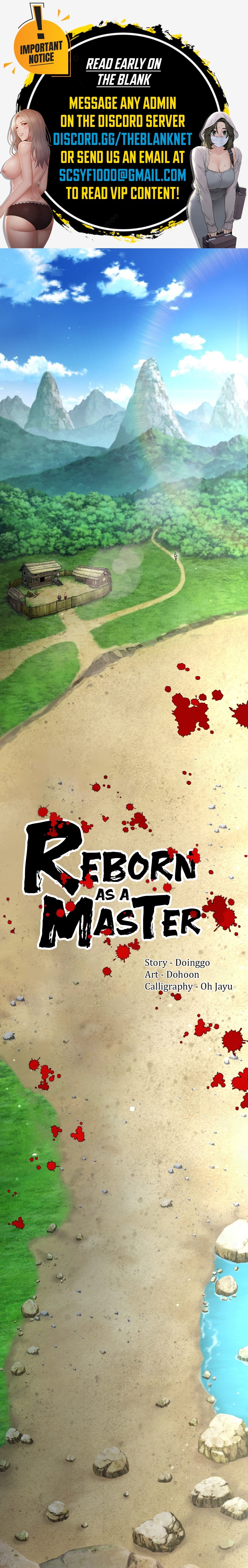 Reborn As A Master page 1