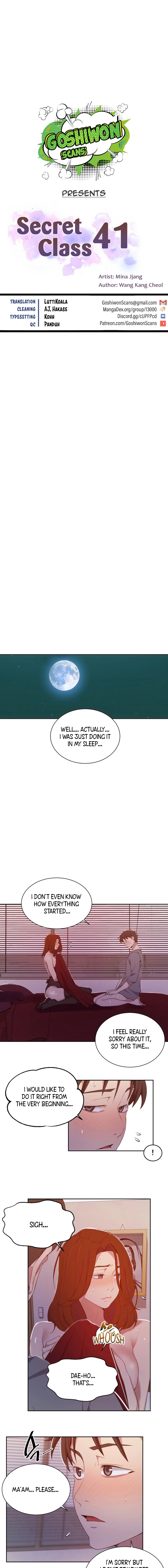 Secret Class page 1