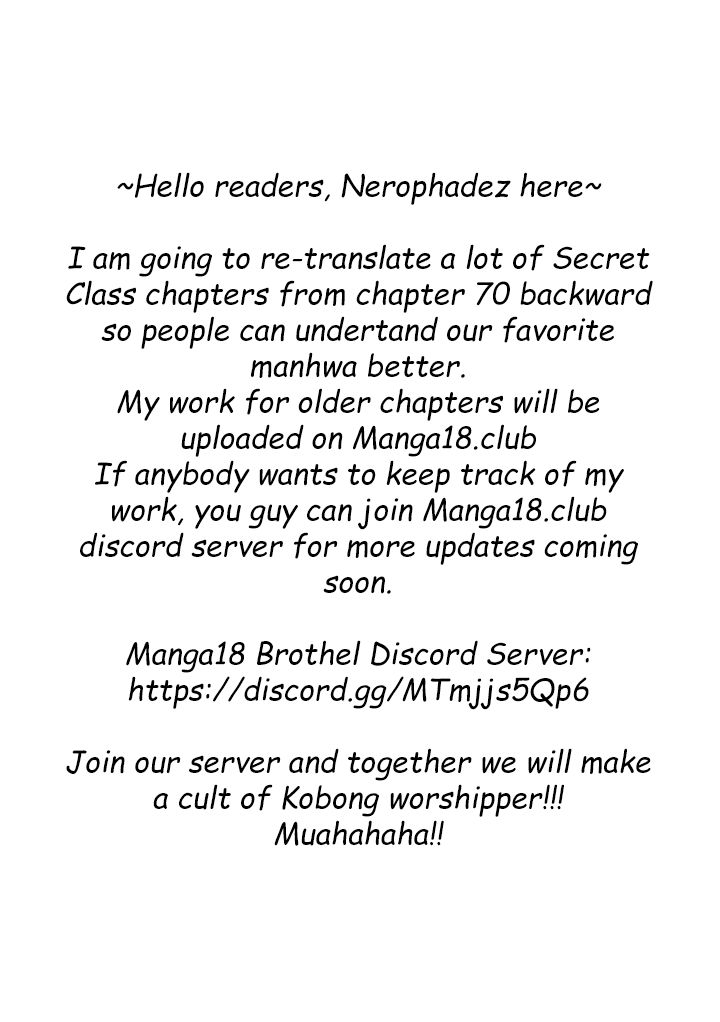 Secret Class page 1