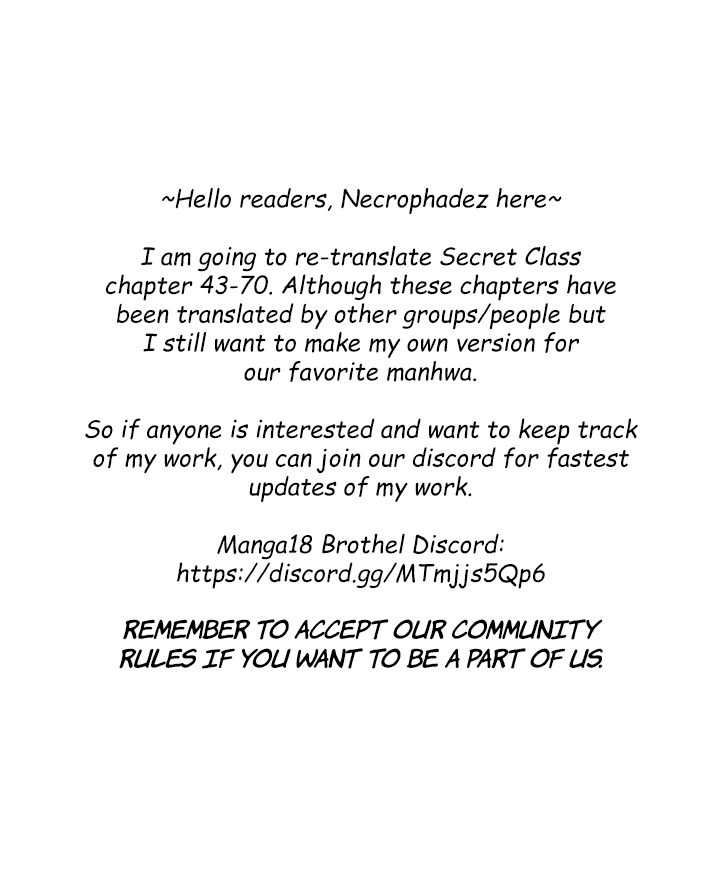Secret Class page 1