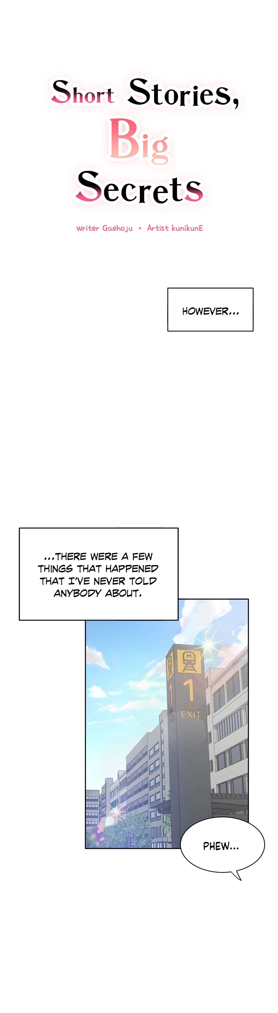 Short Stories, Big Secrets page 19