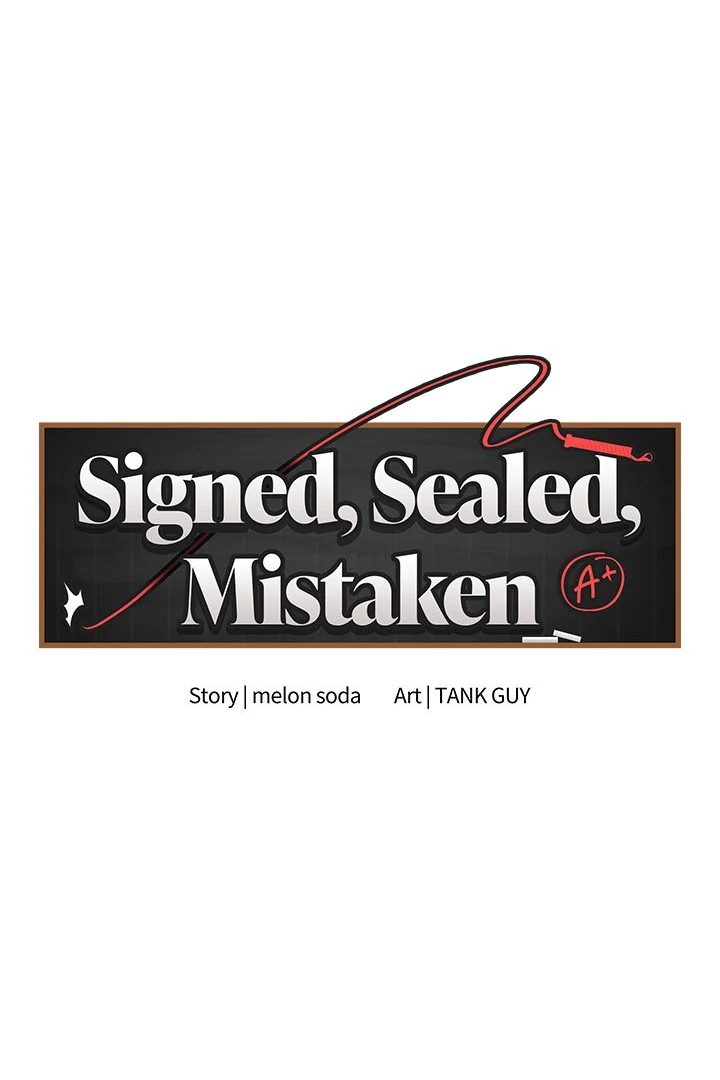 Signed, Sealed, Mistaken page 1