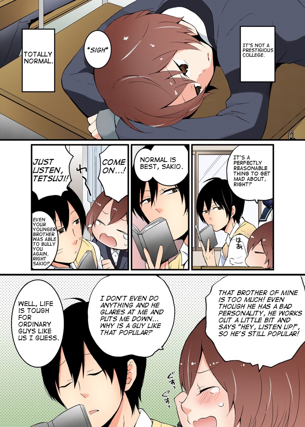 Since I’ve Abruptly Turned Into a Girl, Won’t You Fondle My Boobs? page 5