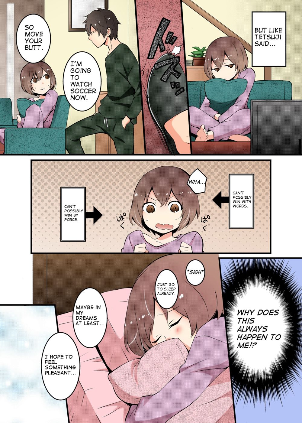 Since I’ve Abruptly Turned Into a Girl, Won’t You Fondle My Boobs? page 7