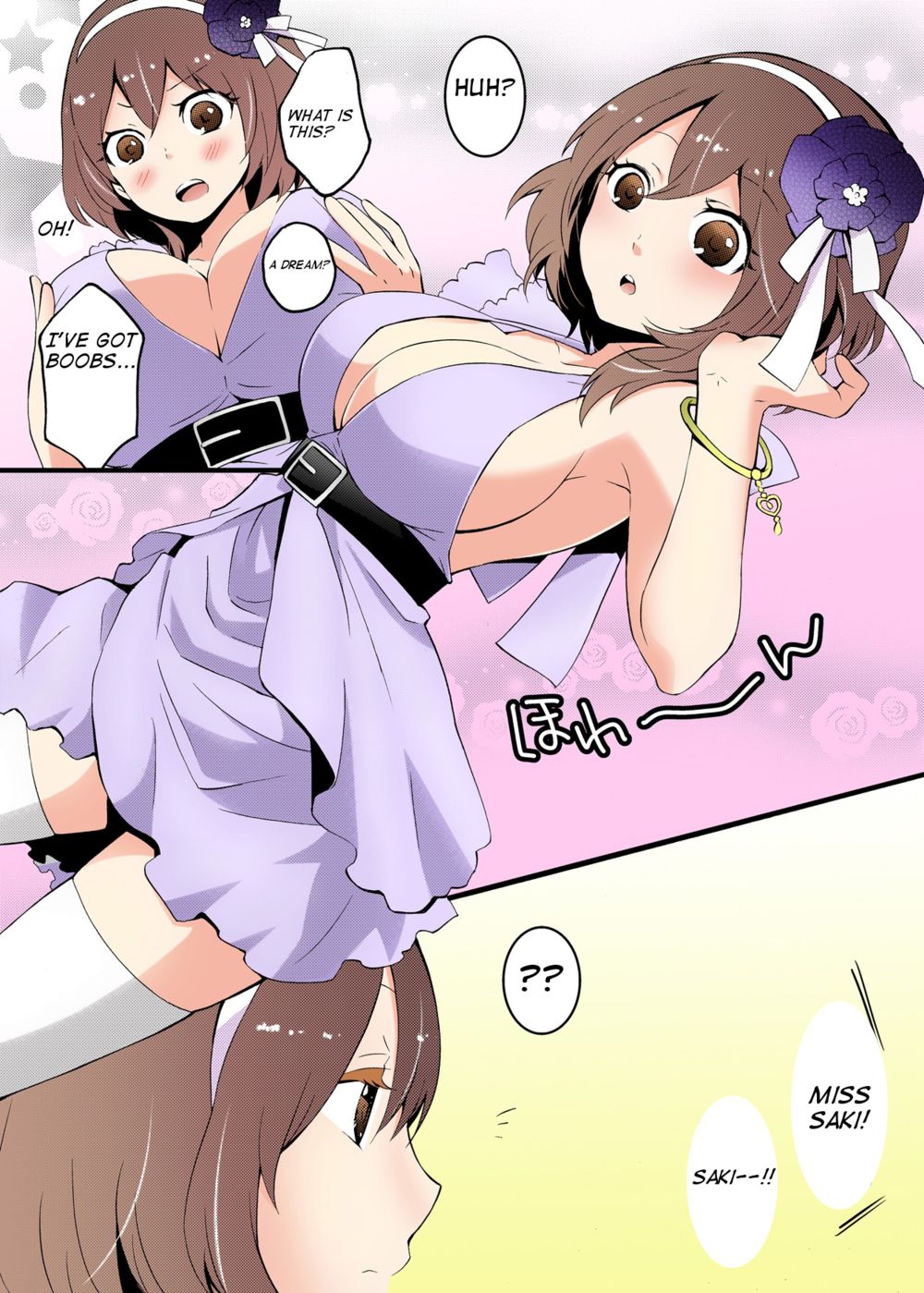 Since I’ve Abruptly Turned Into a Girl, Won’t You Fondle My Boobs? page 8