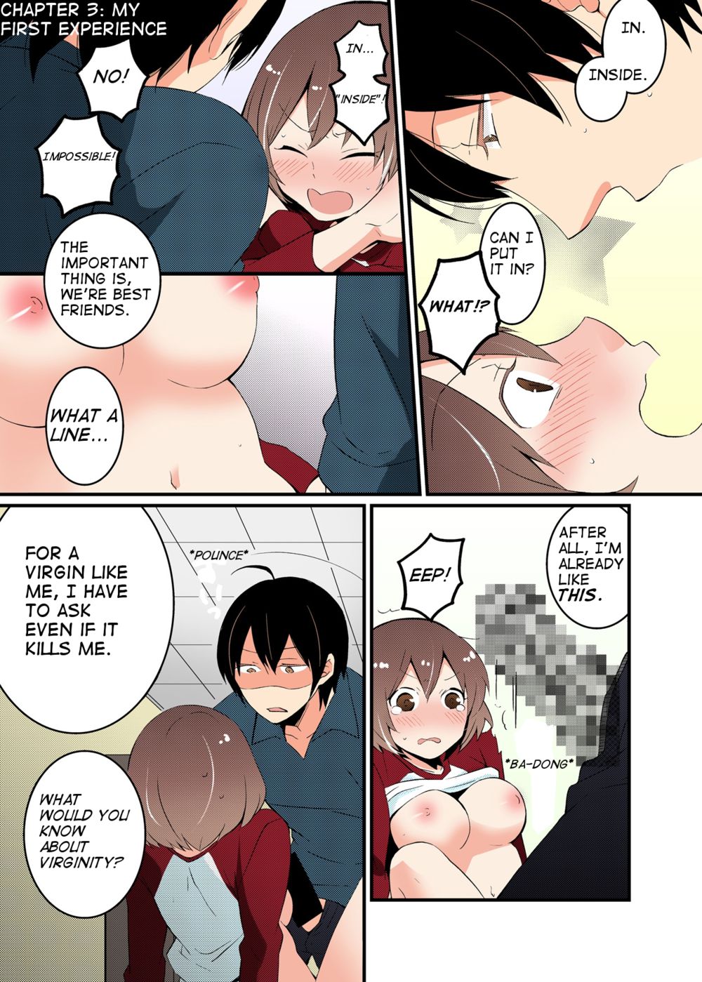 Since I’ve Abruptly Turned Into a Girl, Won’t You Fondle My Boobs? page 1