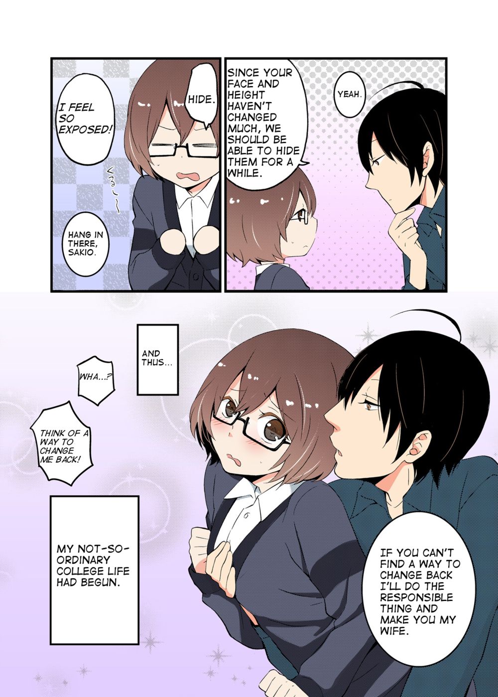 Since I’ve Abruptly Turned Into a Girl, Won’t You Fondle My Boobs? page 11