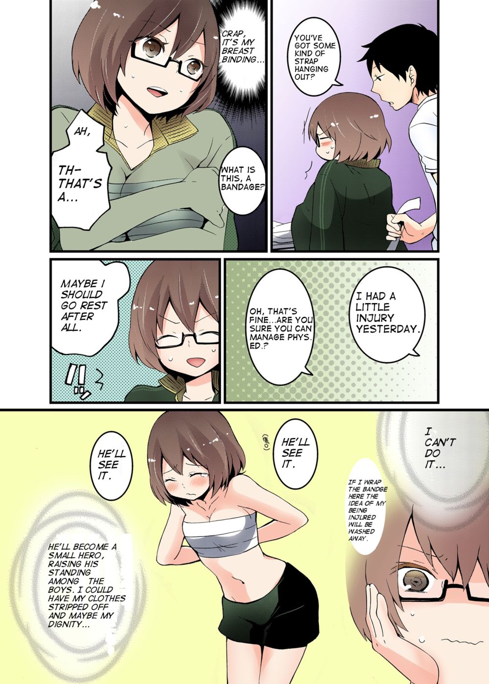 Since I’ve Abruptly Turned Into a Girl, Won’t You Fondle My Boobs? page 4