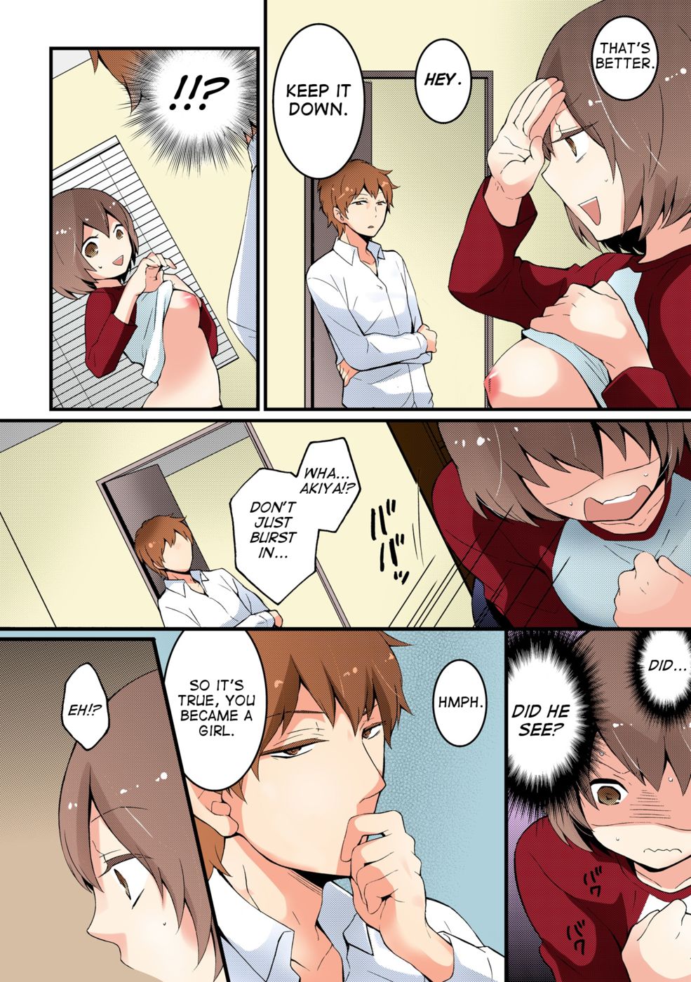 Since I’ve Abruptly Turned Into a Girl, Won’t You Fondle My Boobs? page 3