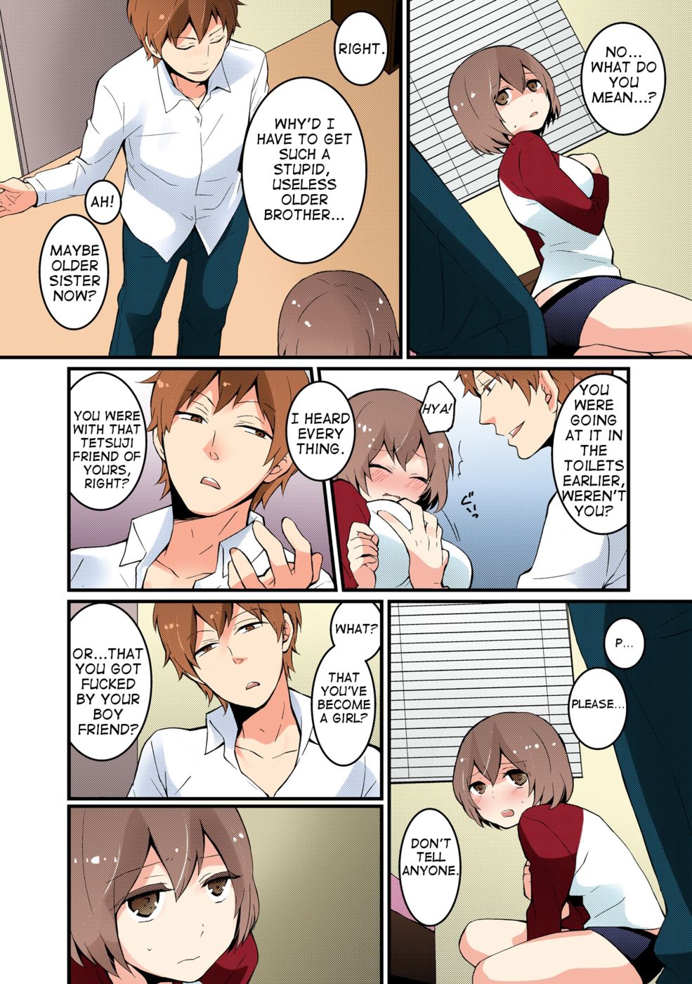 Since I’ve Abruptly Turned Into a Girl, Won’t You Fondle My Boobs? page 4